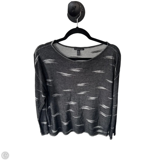 Sweater By Eileen Fisher In Grey, Size: Xs