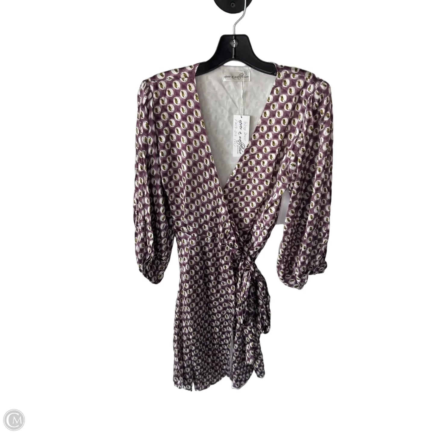 Dress Work By Clothes Mentor In Purple & White, Size: Xs