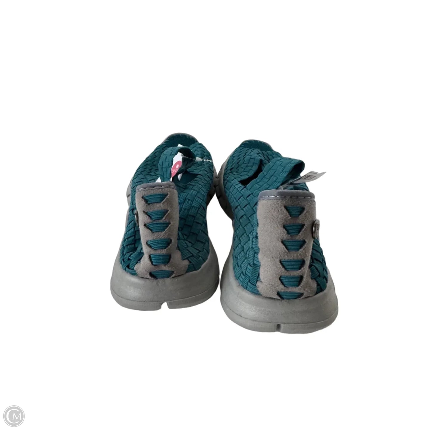 Sandals Flats By Bernie Mev In Teal, Size: 6.5
