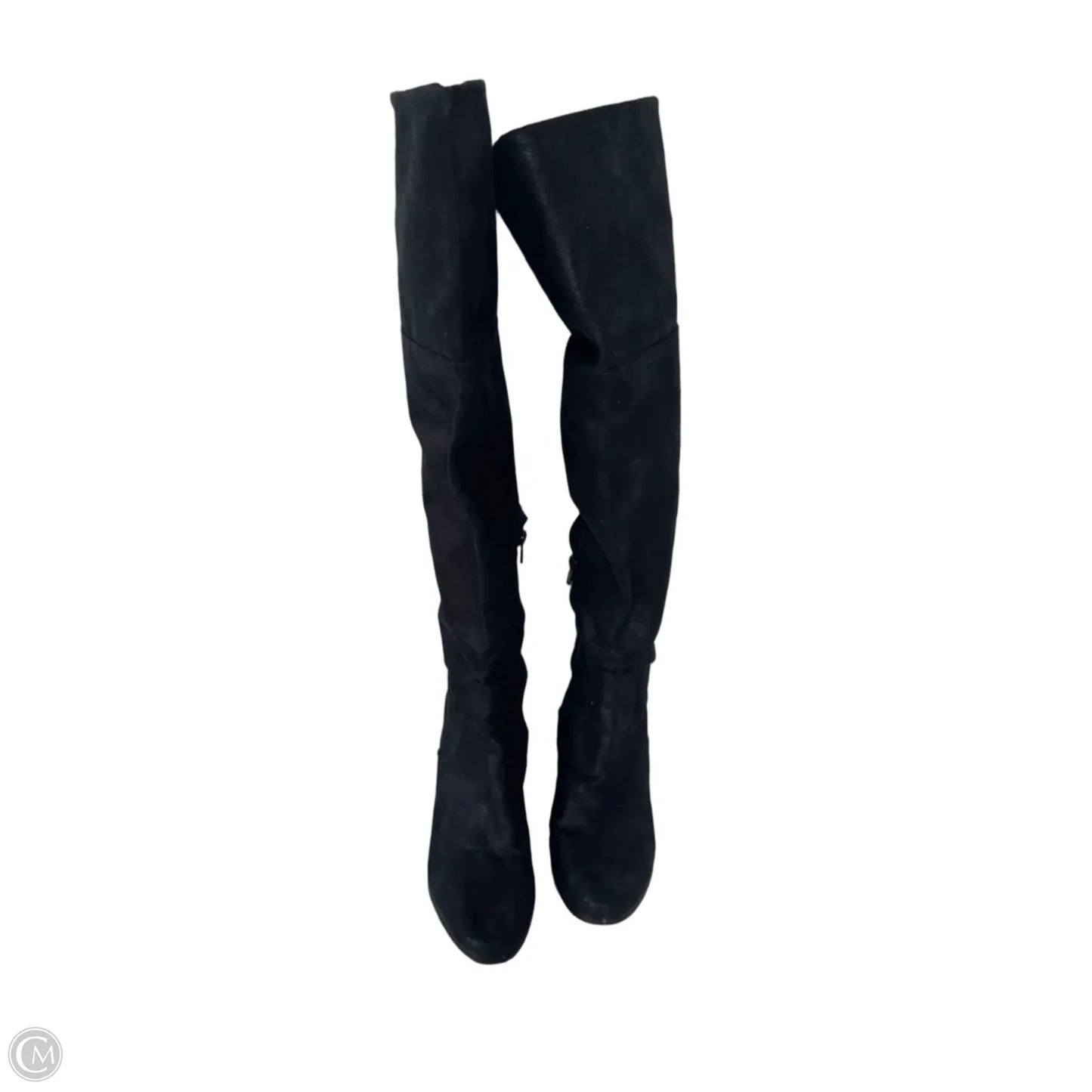 Boots Over-the-knee Heels By Report In Black, Size: 6.5