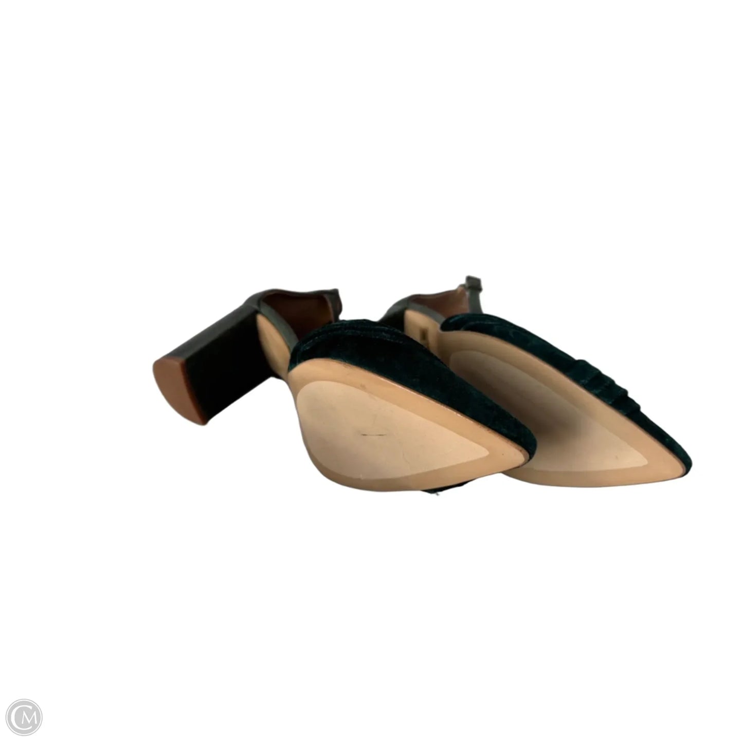 Shoes Heels Block By Sundance In Green, Size: 8.5