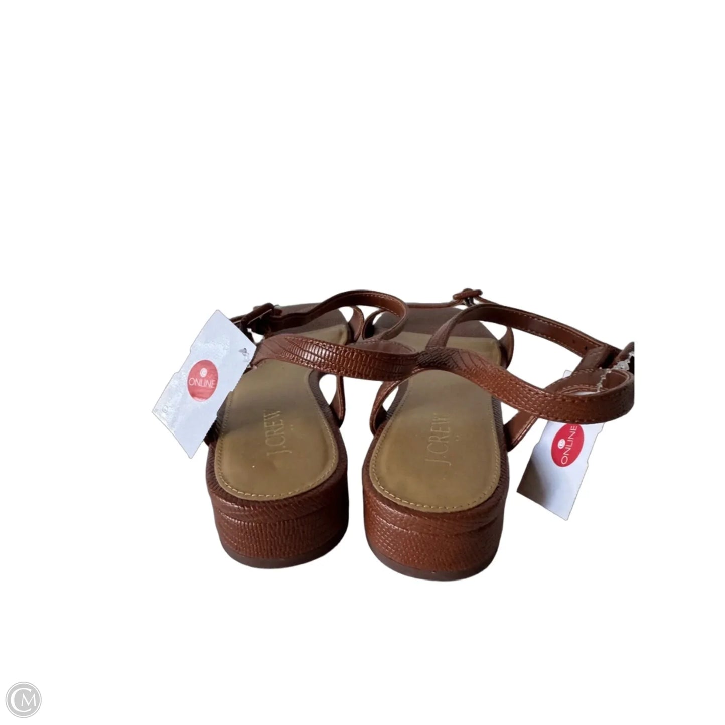Sandals Flats By J. Crew In Brown, Size: 9