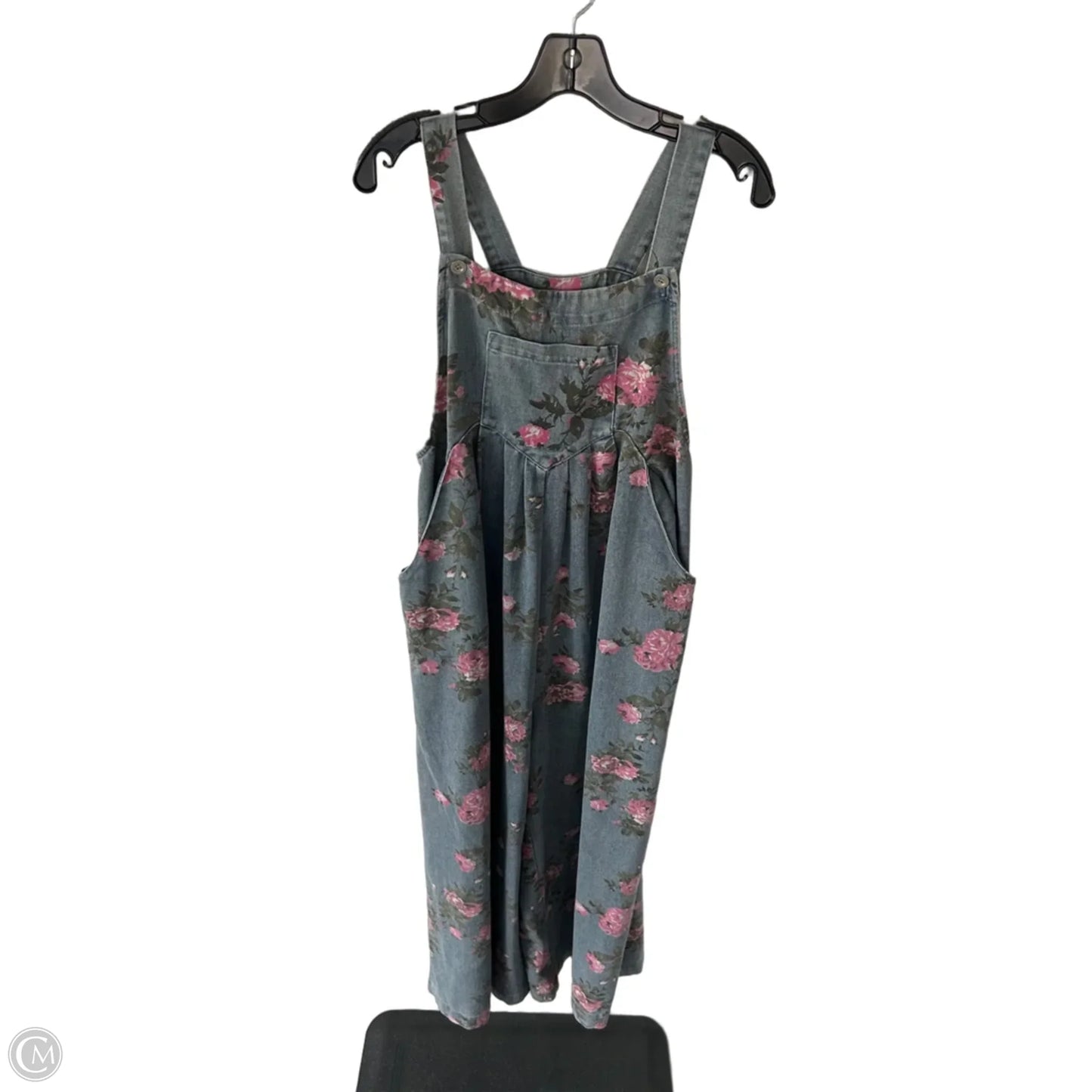 Overalls By Bibi In Blue Denim, Size: L