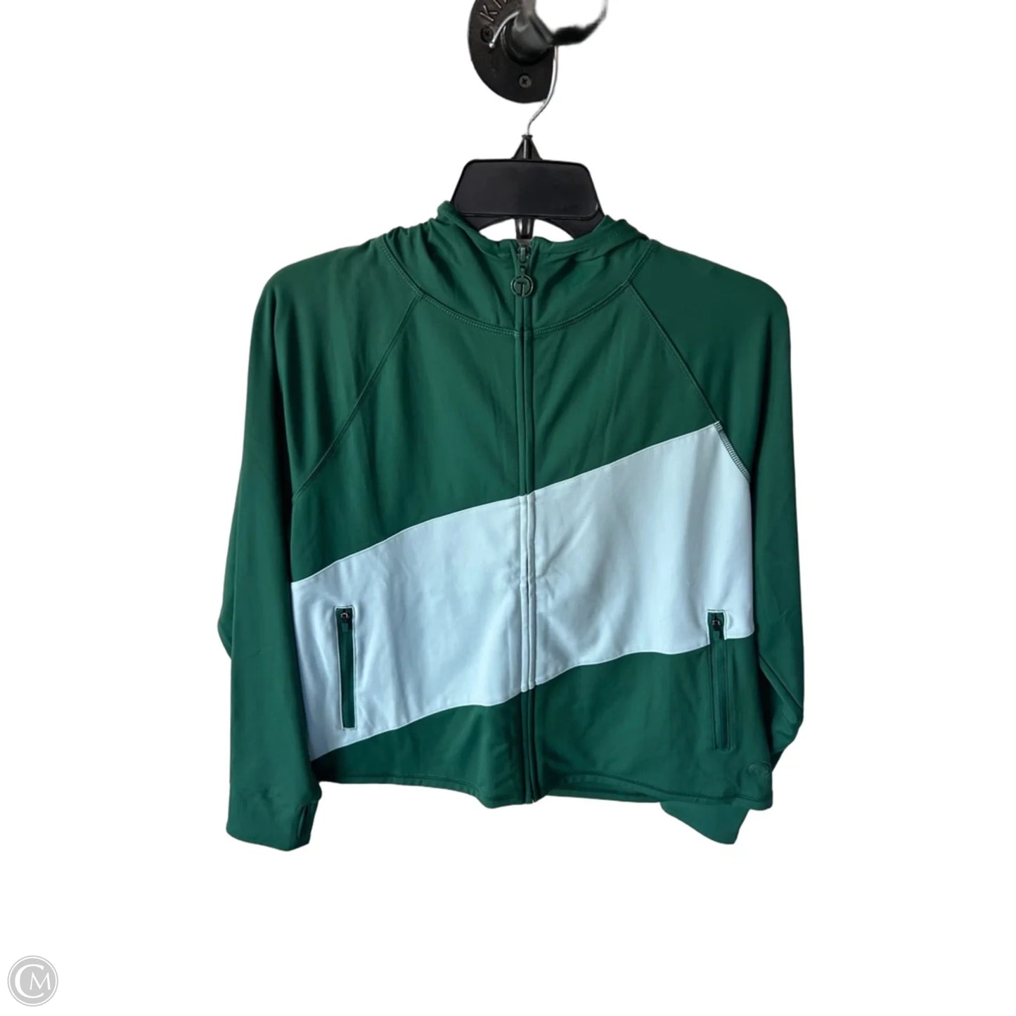 Jacket Other By Talbots In Blue & Green, Size: Lp