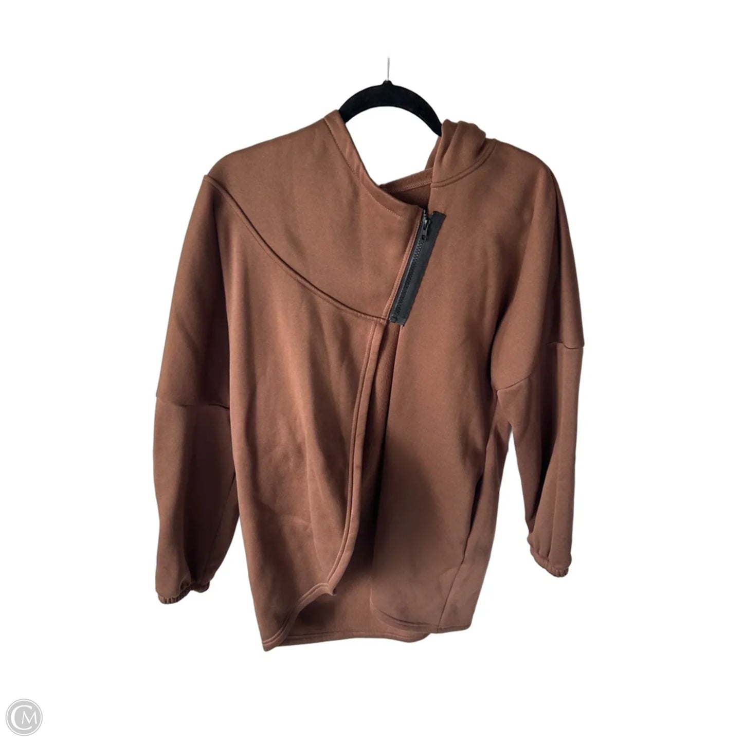 Jacket Shirt By Cme In Brown, Size: M