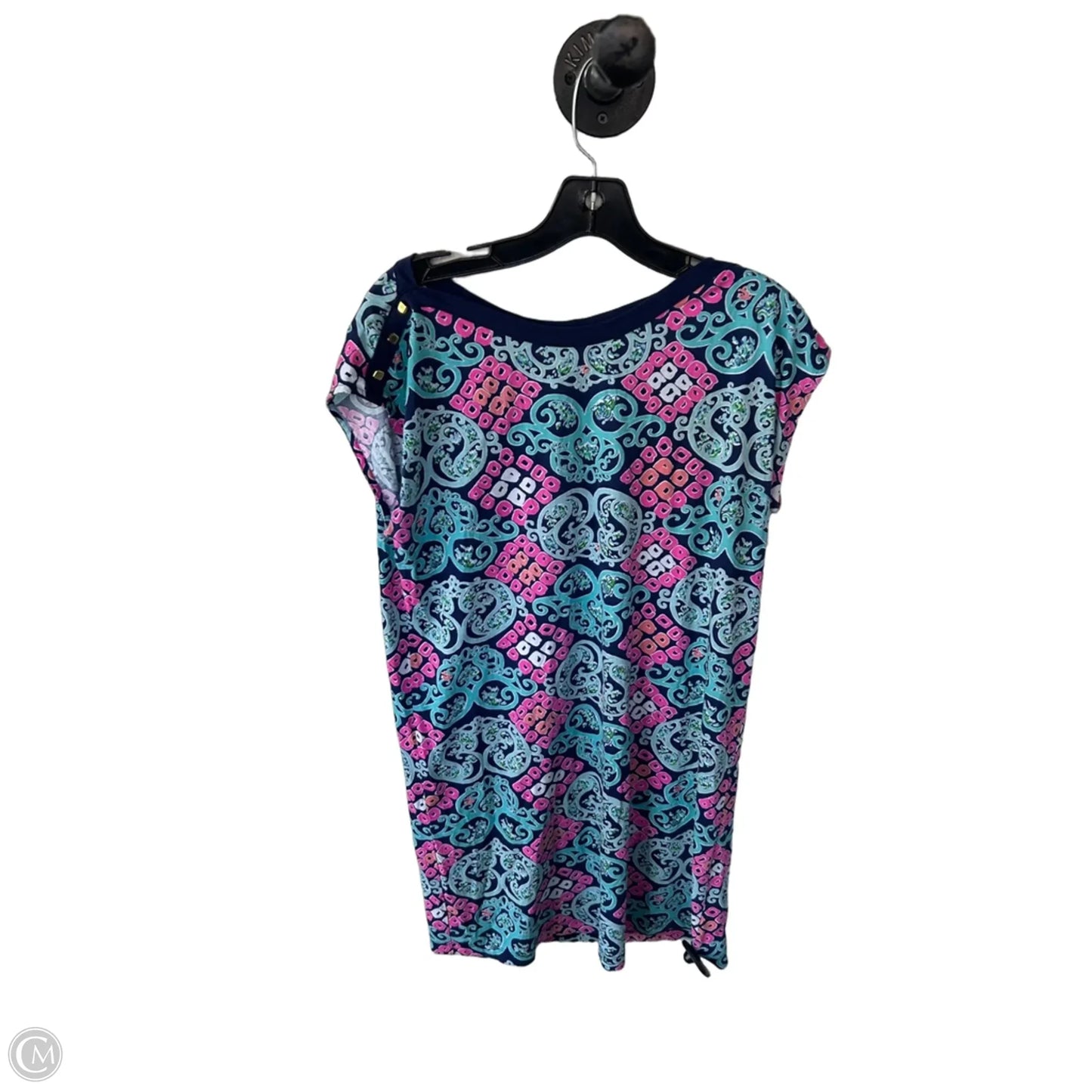 Dress Designer By Lilly Pulitzer In Blue & Pink, Size: M