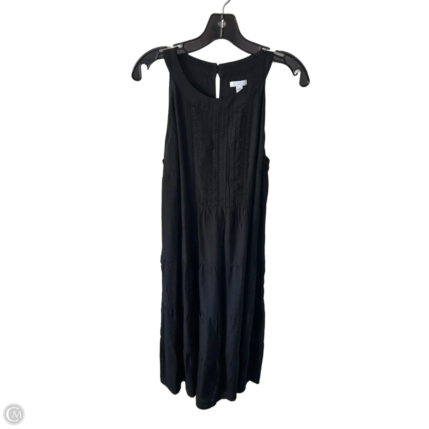 Dress Casual Maxi By J. Jill In Black, Size: M