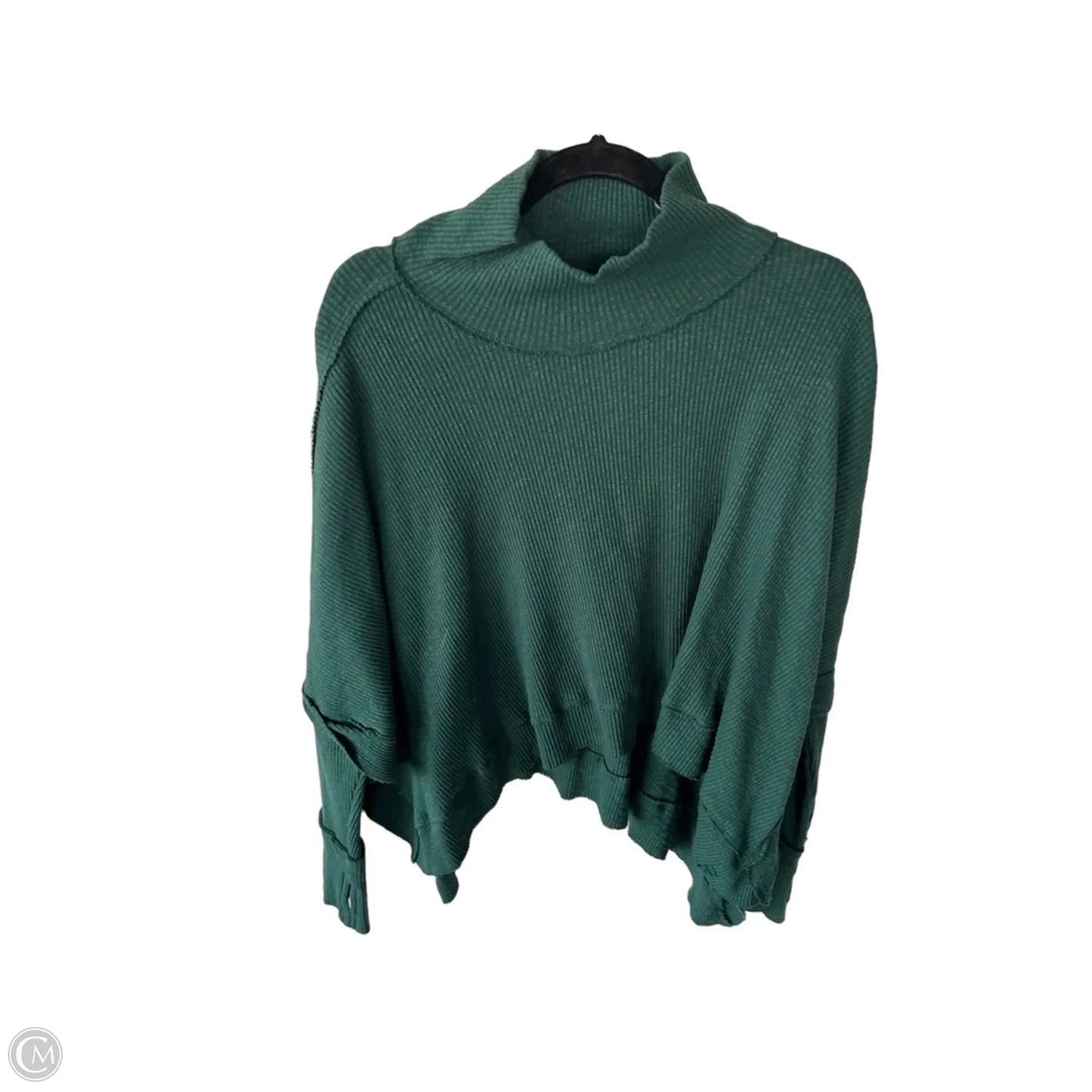 Top Long Sleeve By We The Free In Green, Size: S