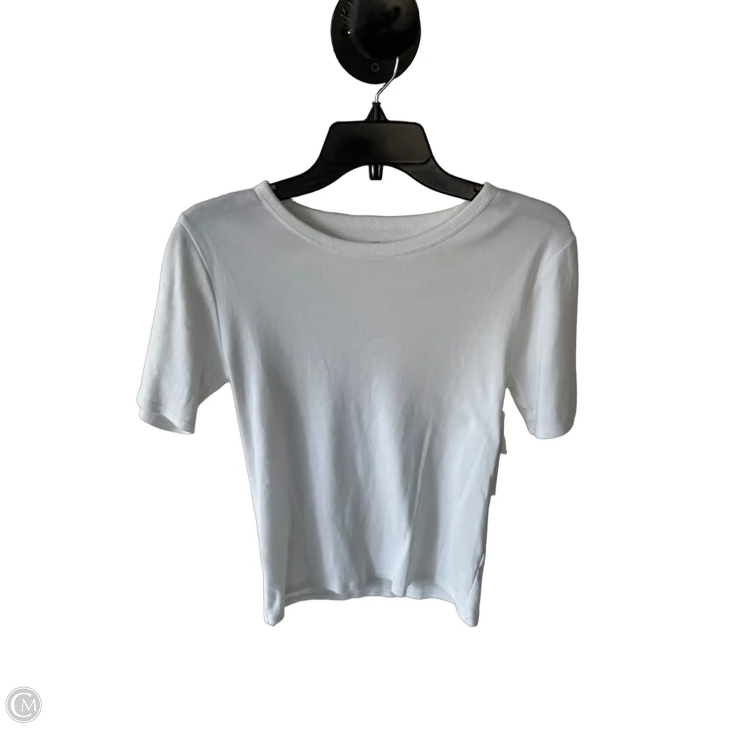 Top Short Sleeve Basic By J. Crew In White, Size: M