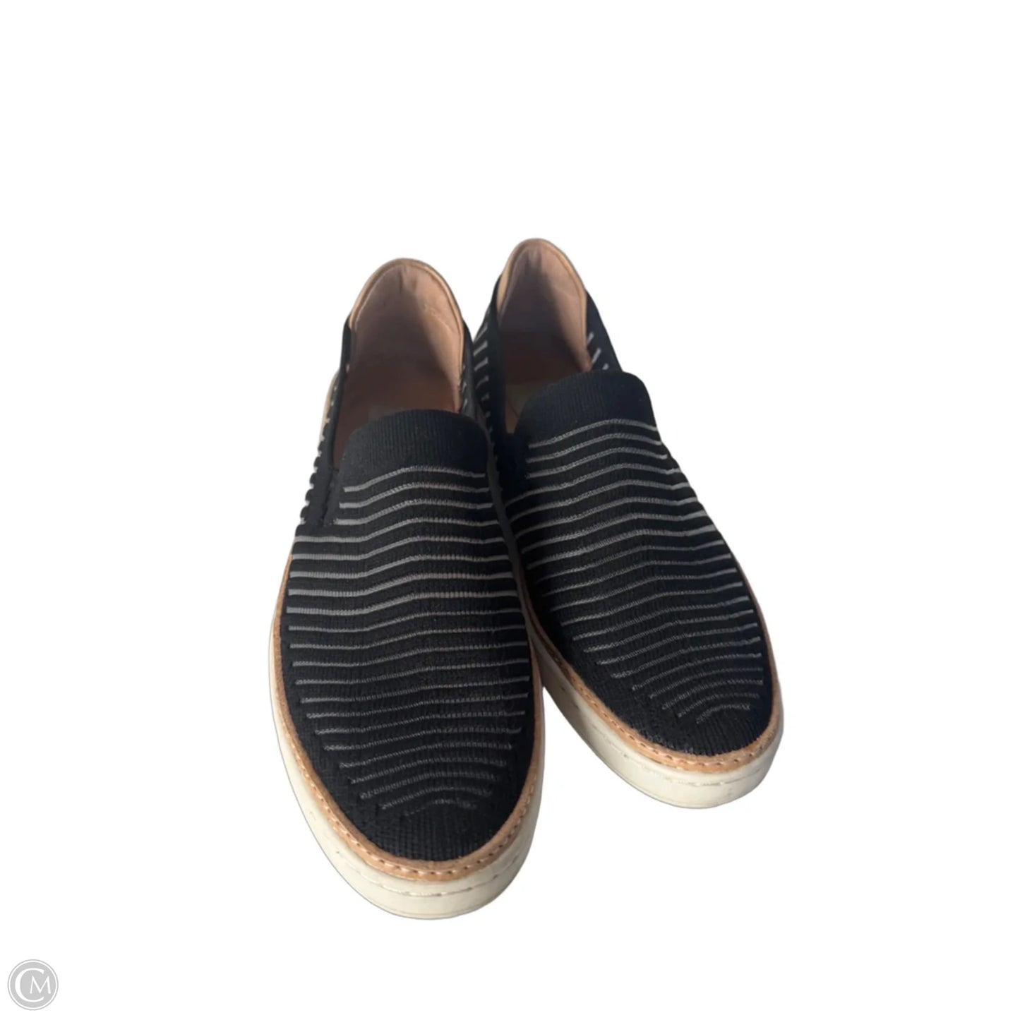 Shoes Designer By Ugg In Black & Tan, Size: 7.5