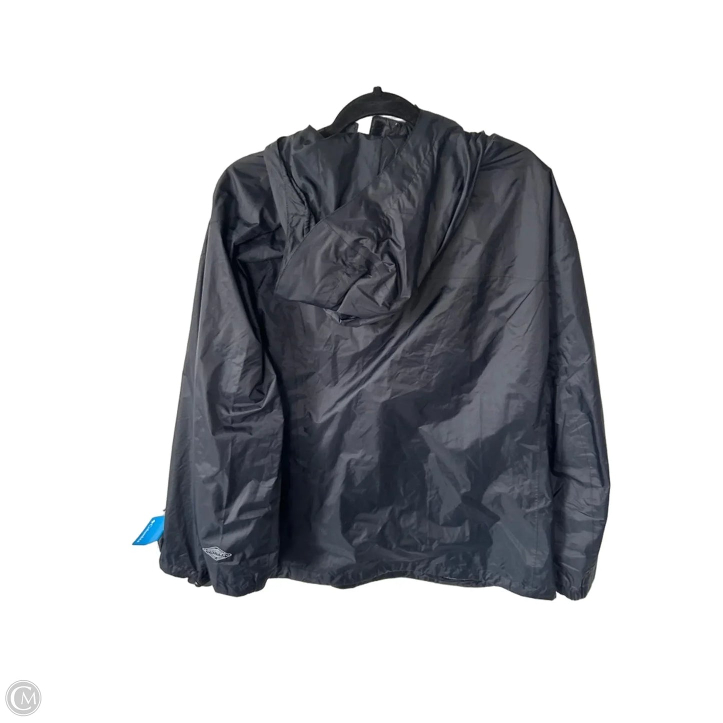 Jacket Windbreaker By Columbia In Black, Size: 3x