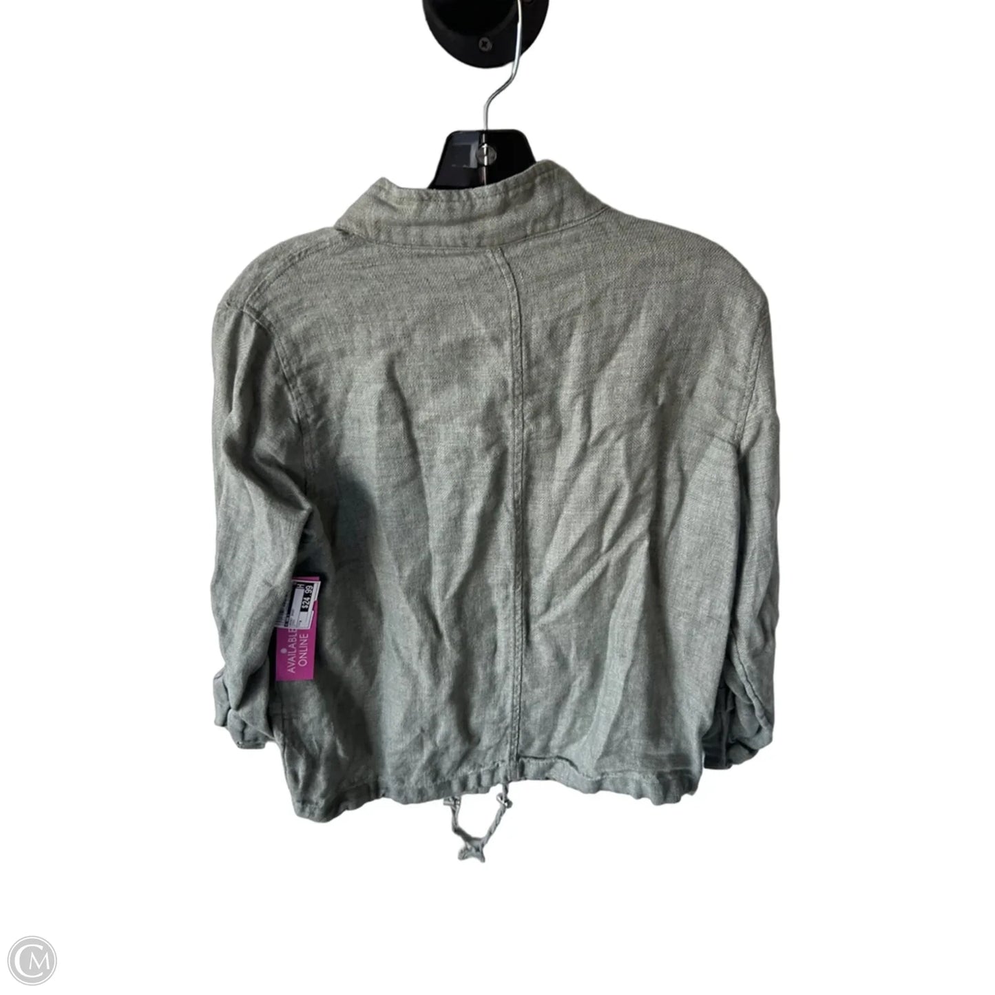 Jacket Shirt By C And C In Green, Size: M