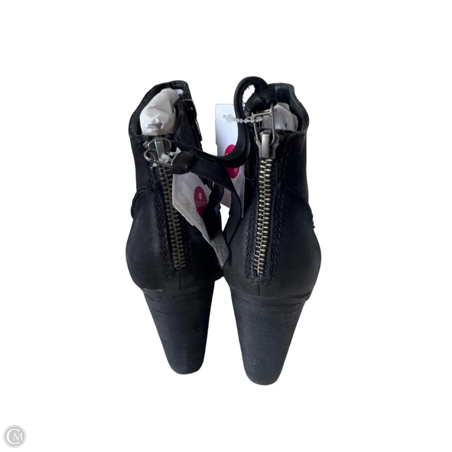 Boots Ankle Heels By Steve Madden In Black, Size: 7