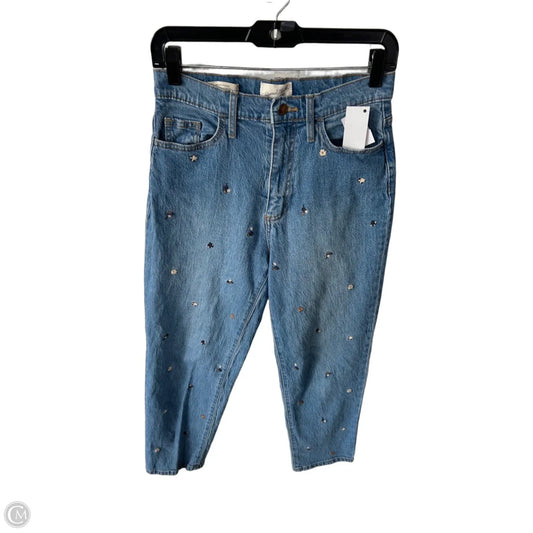 Jeans Straight By Universal Thread In Blue Denim, Size: 4