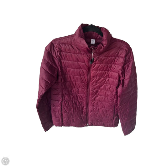 Jacket Puffer & Quilted By Old Navy In Red, Size: M