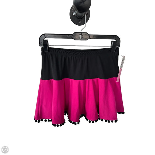 Athletic Skort By Clothes Mentor In Black & Pink, Size: S