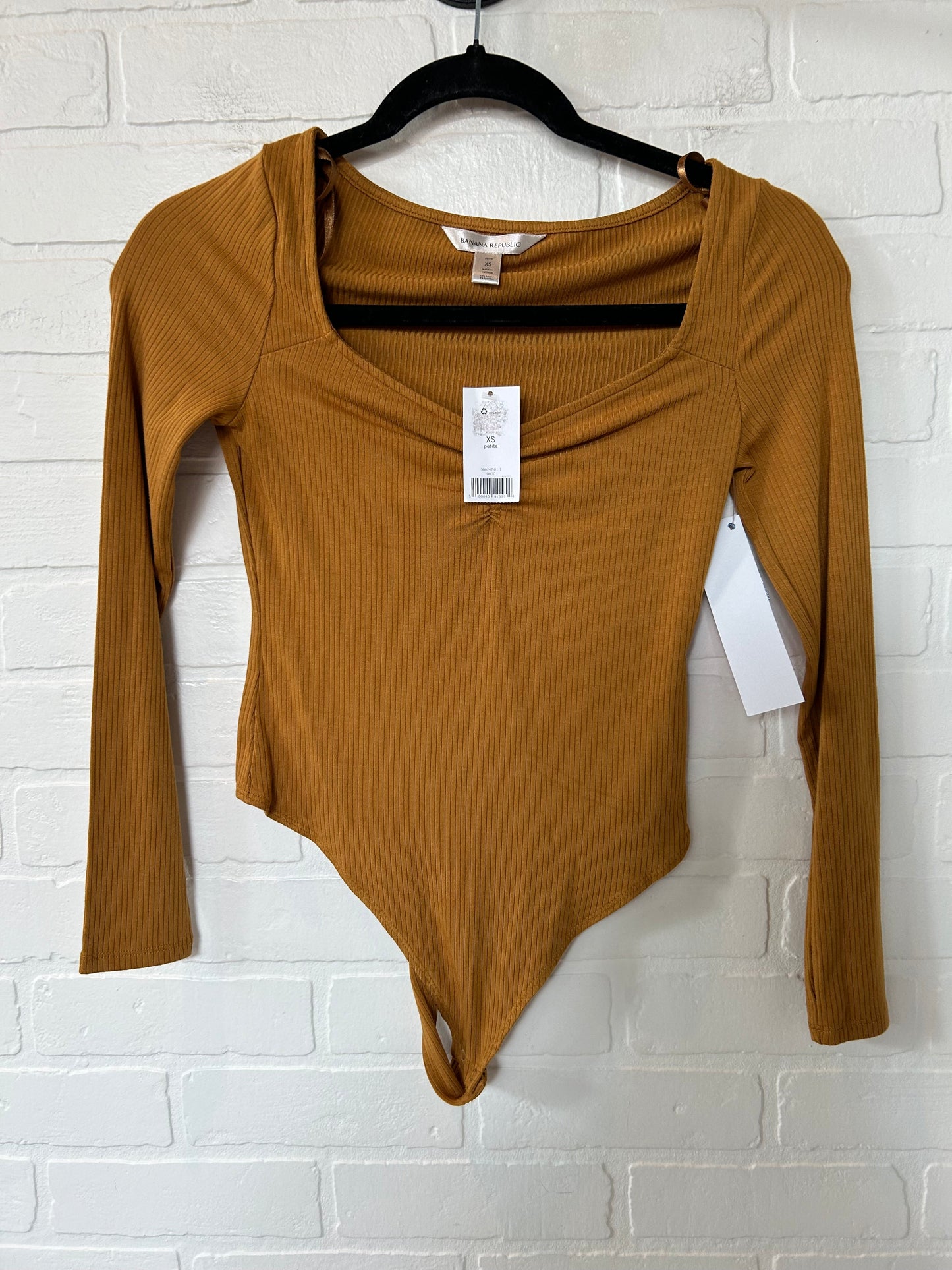 Mustard Bodysuit Banana Republic, Size Xs