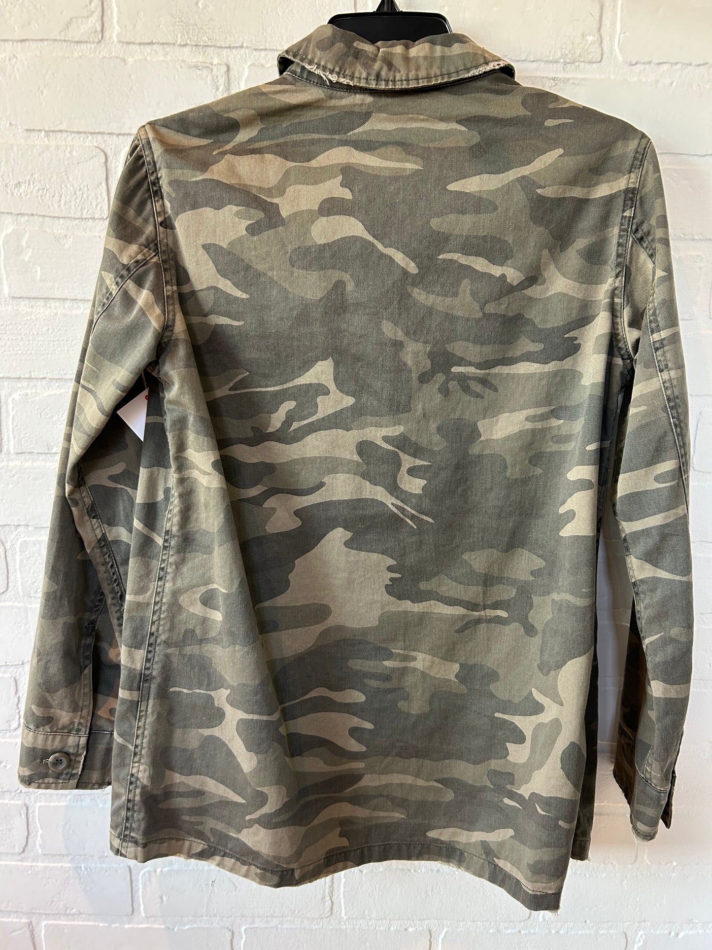 Camoflauge Jacket Utility Top Shop, Size S