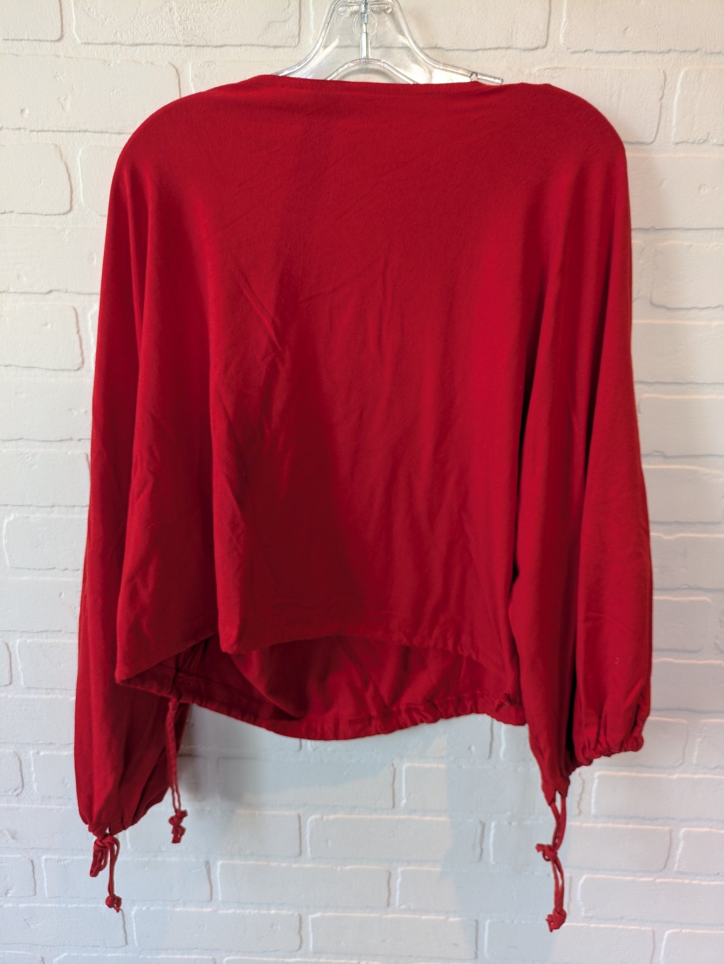 Red Top Long Sleeve Bryn Walker, Size M
