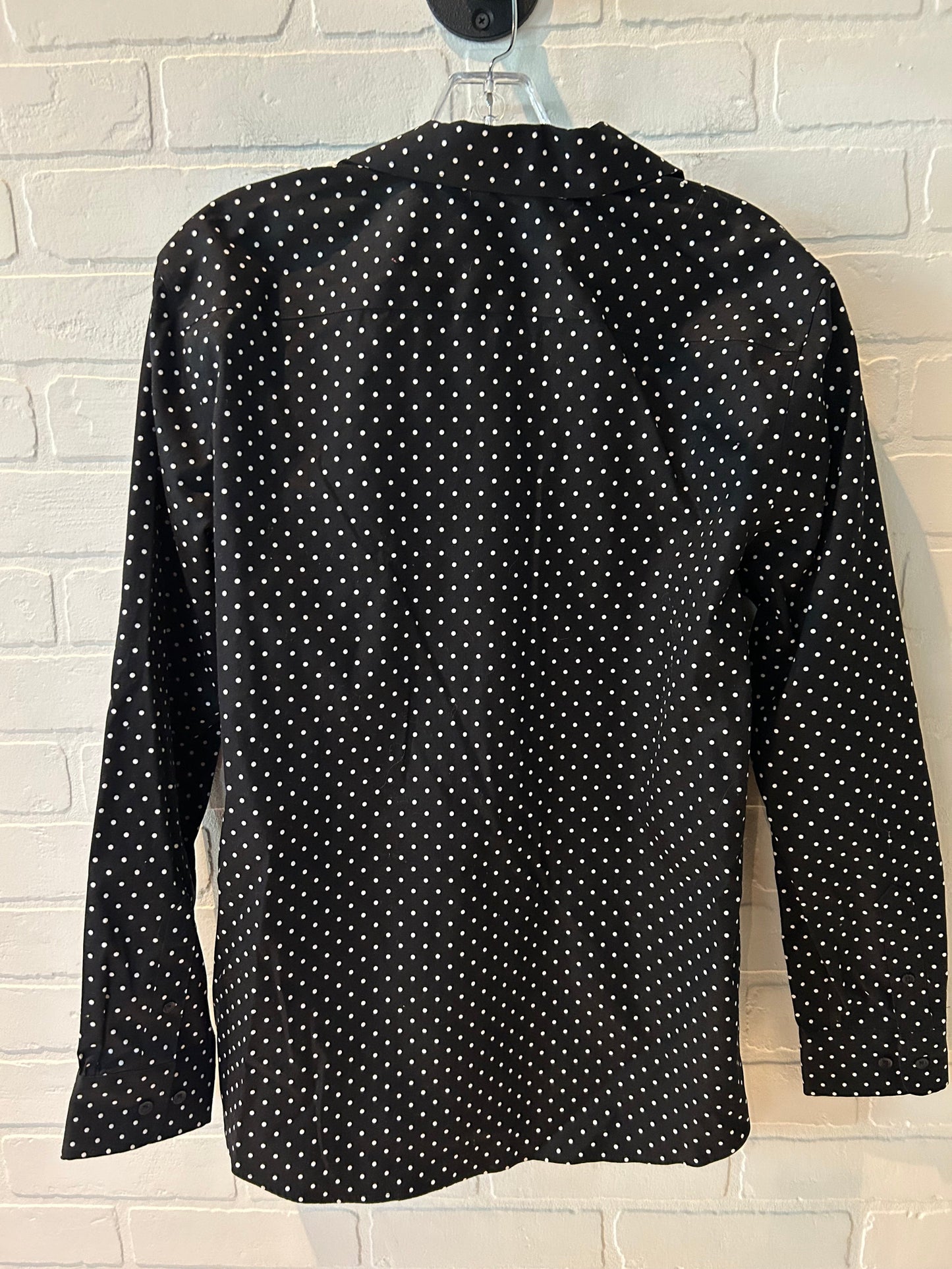 Black Top Long Sleeve Jones New York, Size L