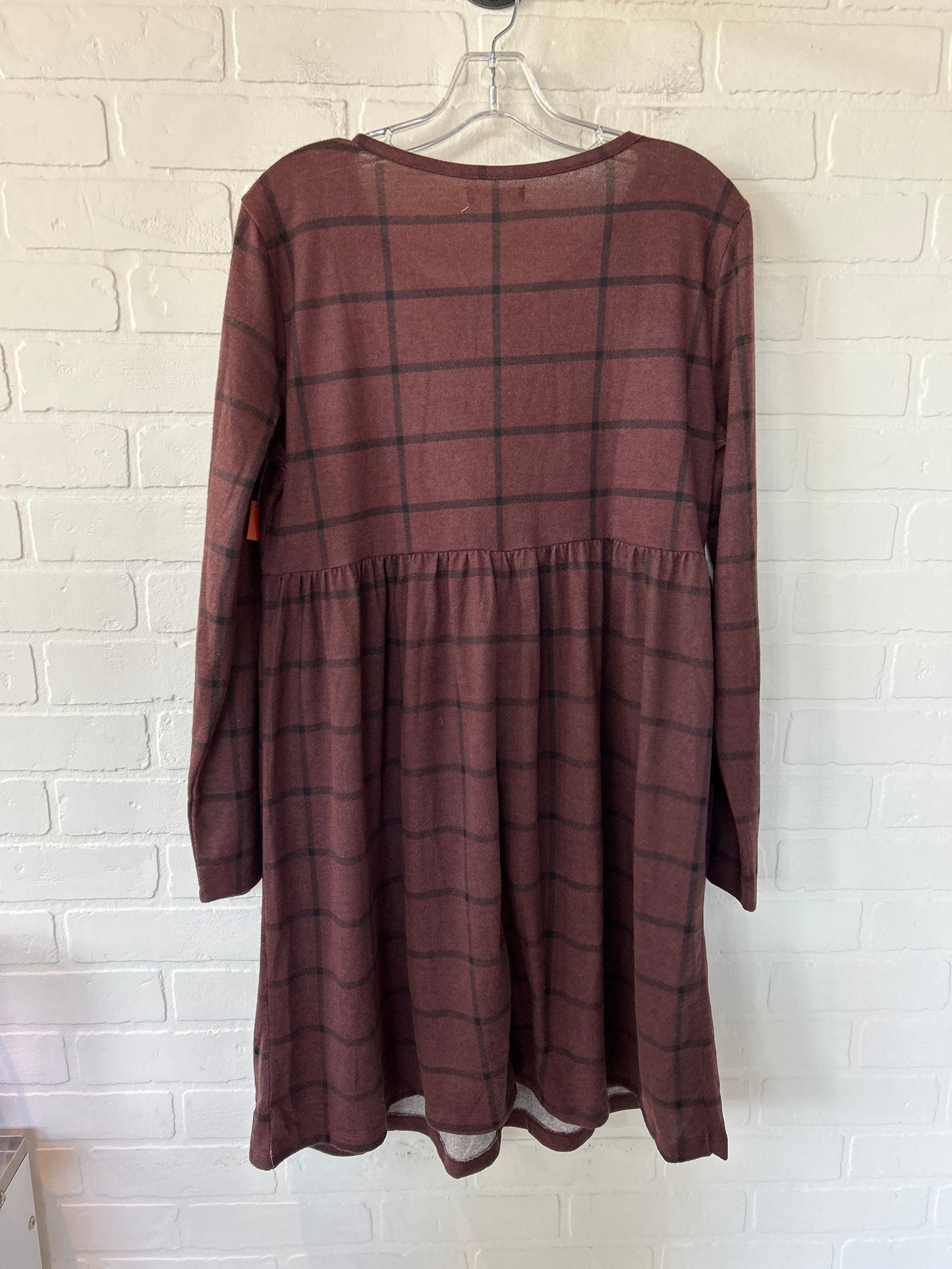 Brown Dress Casual Short Maurices, Size L