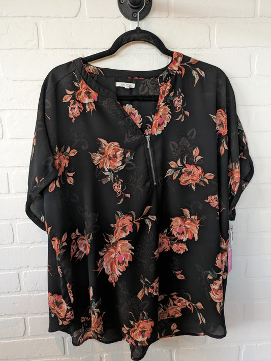 Top Short Sleeve By Maurices  Size: 2x