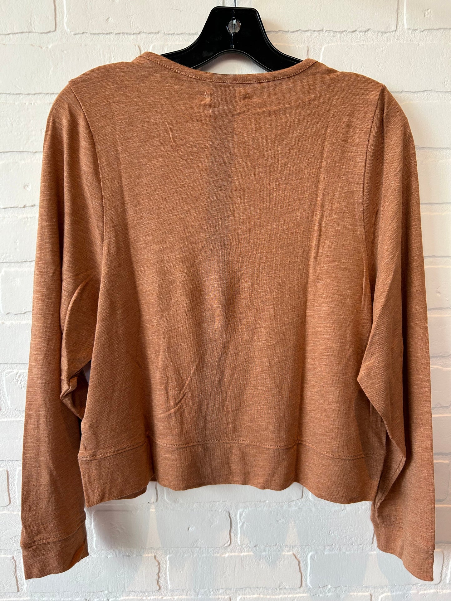 Top Long Sleeve By Madewell  Size: L