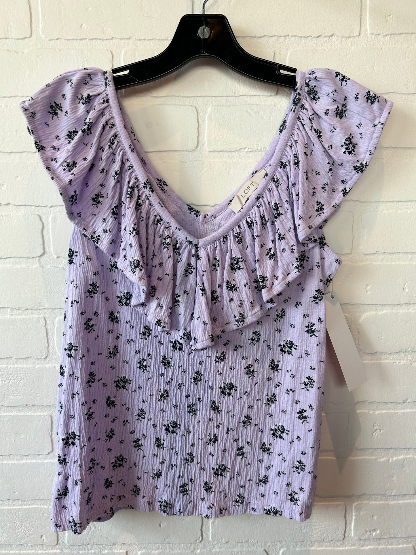 Top Short Sleeve By Loft  Size: Xs