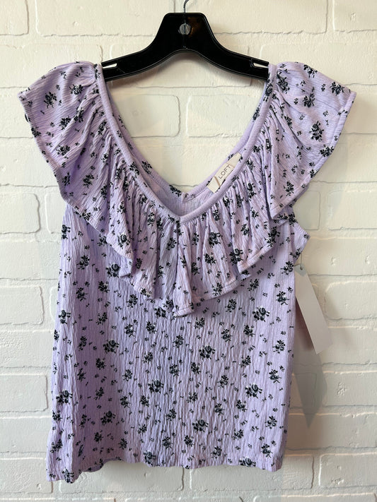 Top Short Sleeve By Loft  Size: Xs