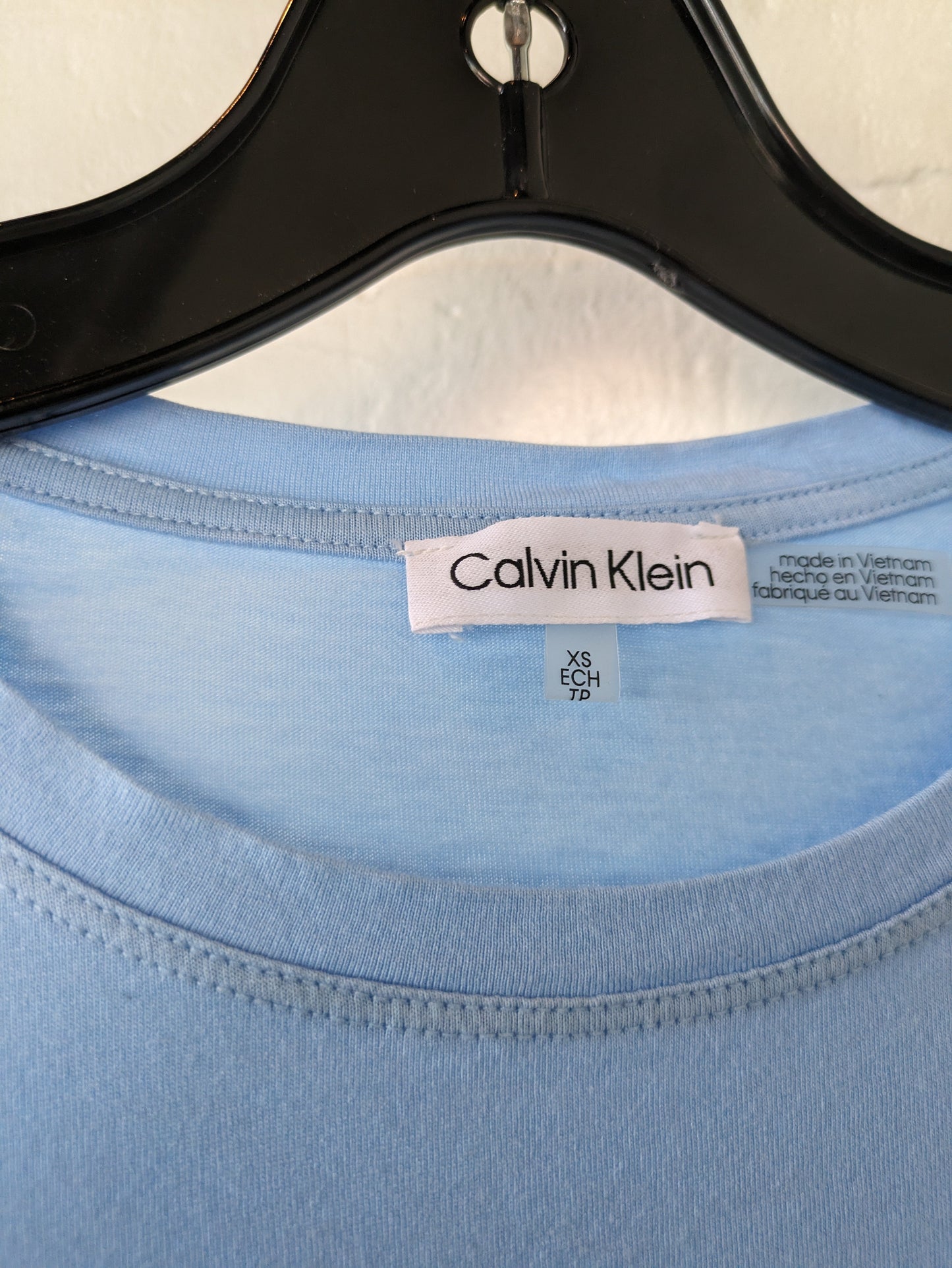 Top Short Sleeve By Calvin Klein  Size: Xs