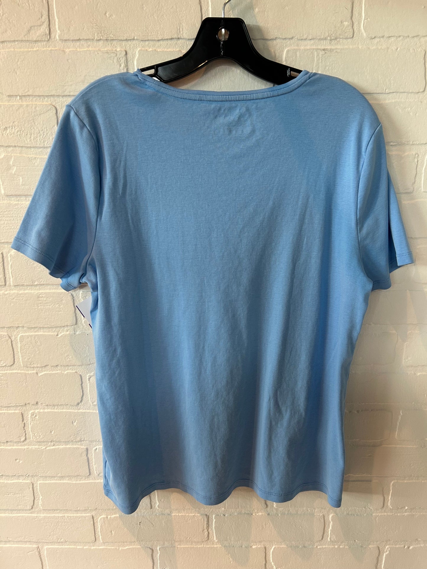 Top Short Sleeve Basic By Talbots  Size: Xl