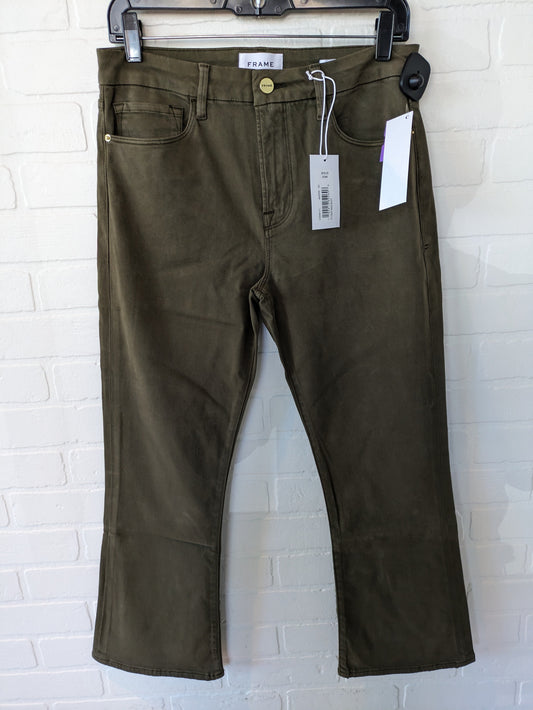 Green Jeans Boot Cut Frame, Size 10