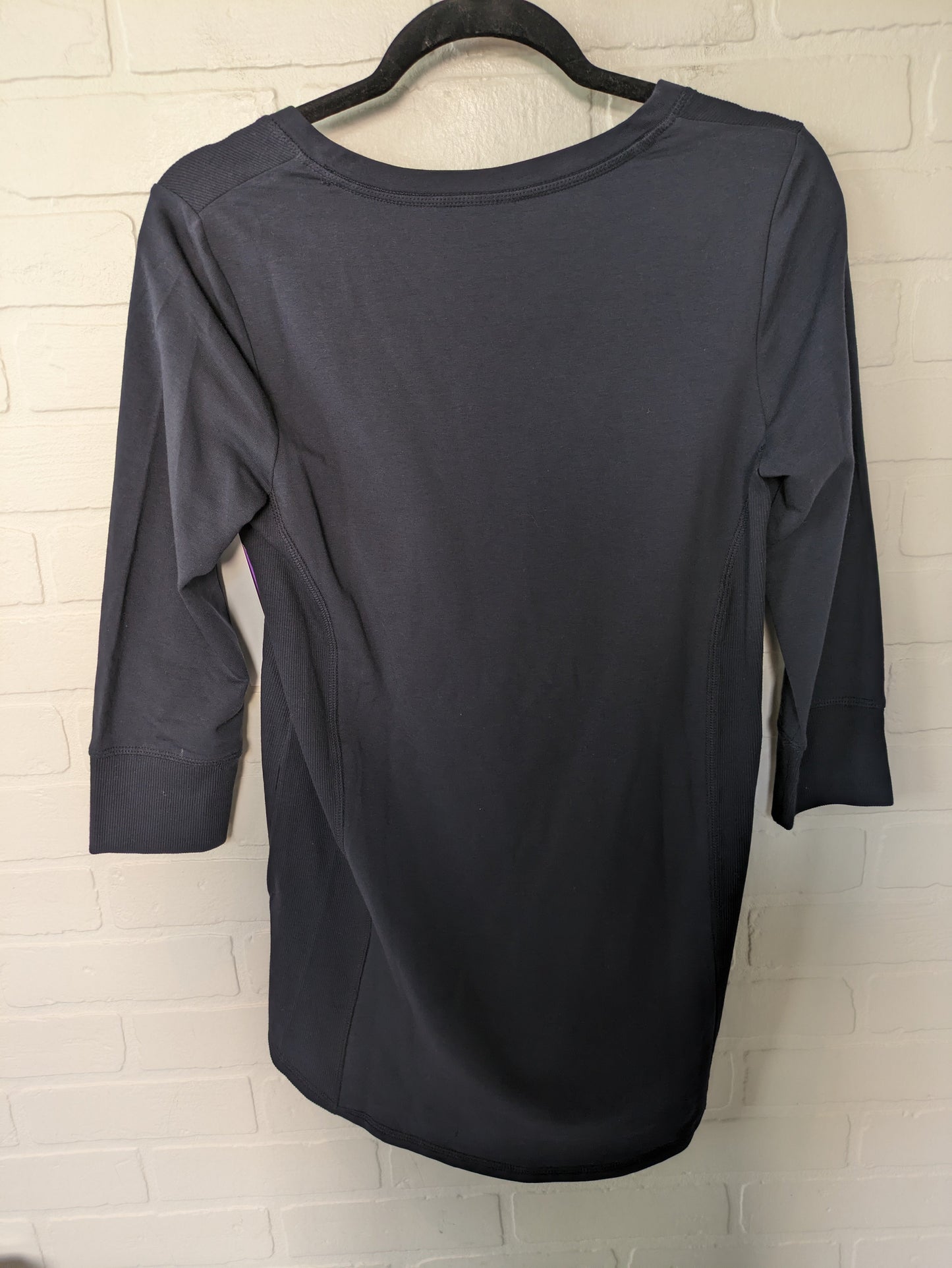 Blue Top 3/4 Sleeve Chicos, Size S