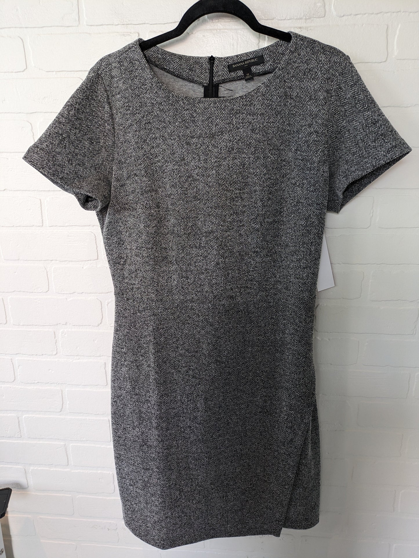 Grey Dress Work Banana Republic, Size L