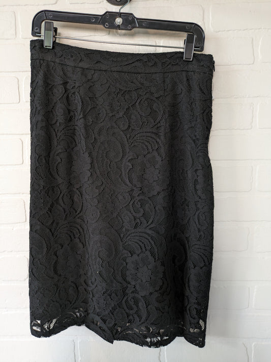 Black Skirt Midi Chicos, Size 6