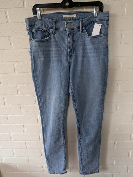 Blue Denim Jeans Skinny Levis, Size 12