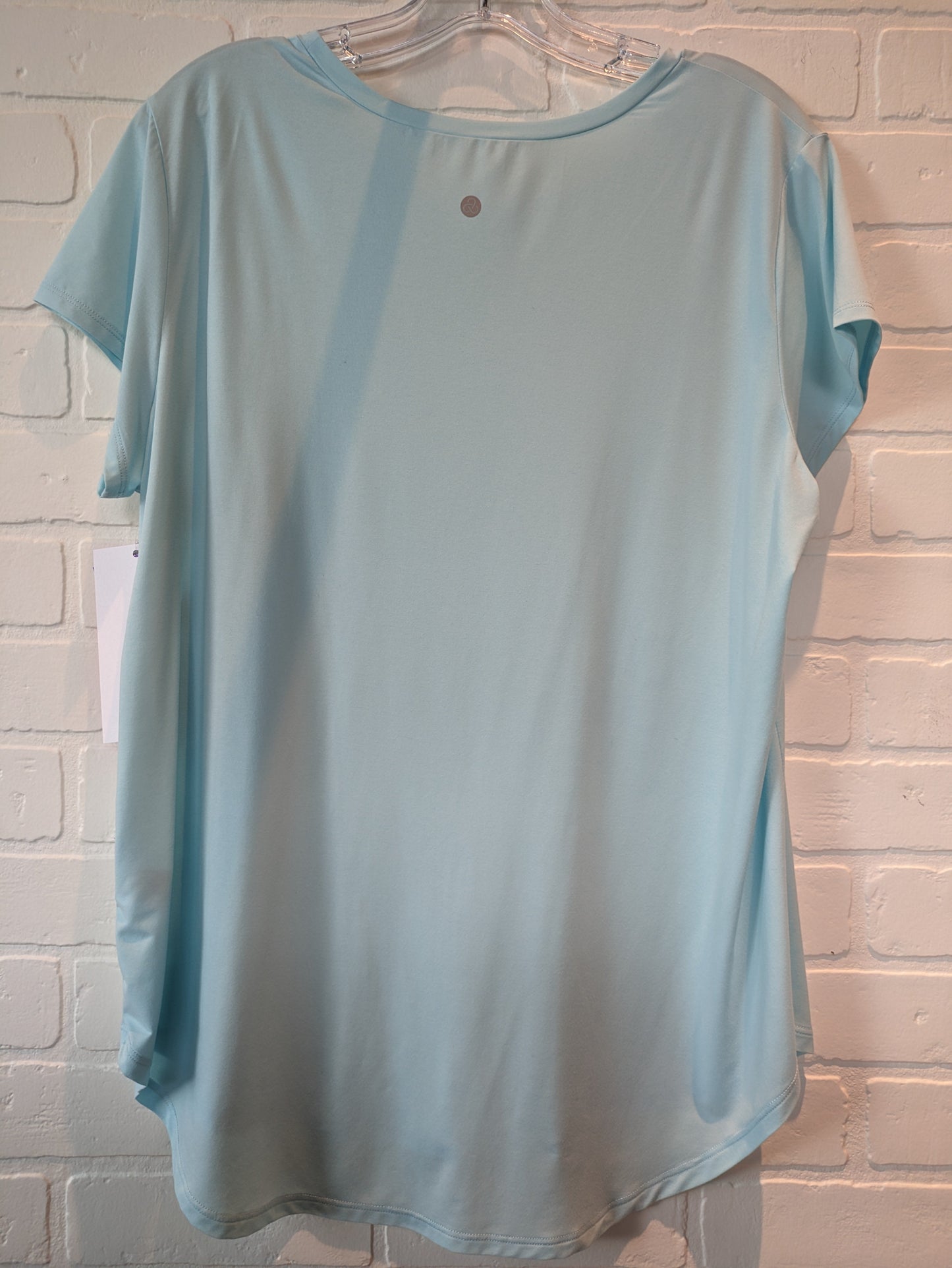 Blue Athletic Top Short Sleeve Zella, Size Xl