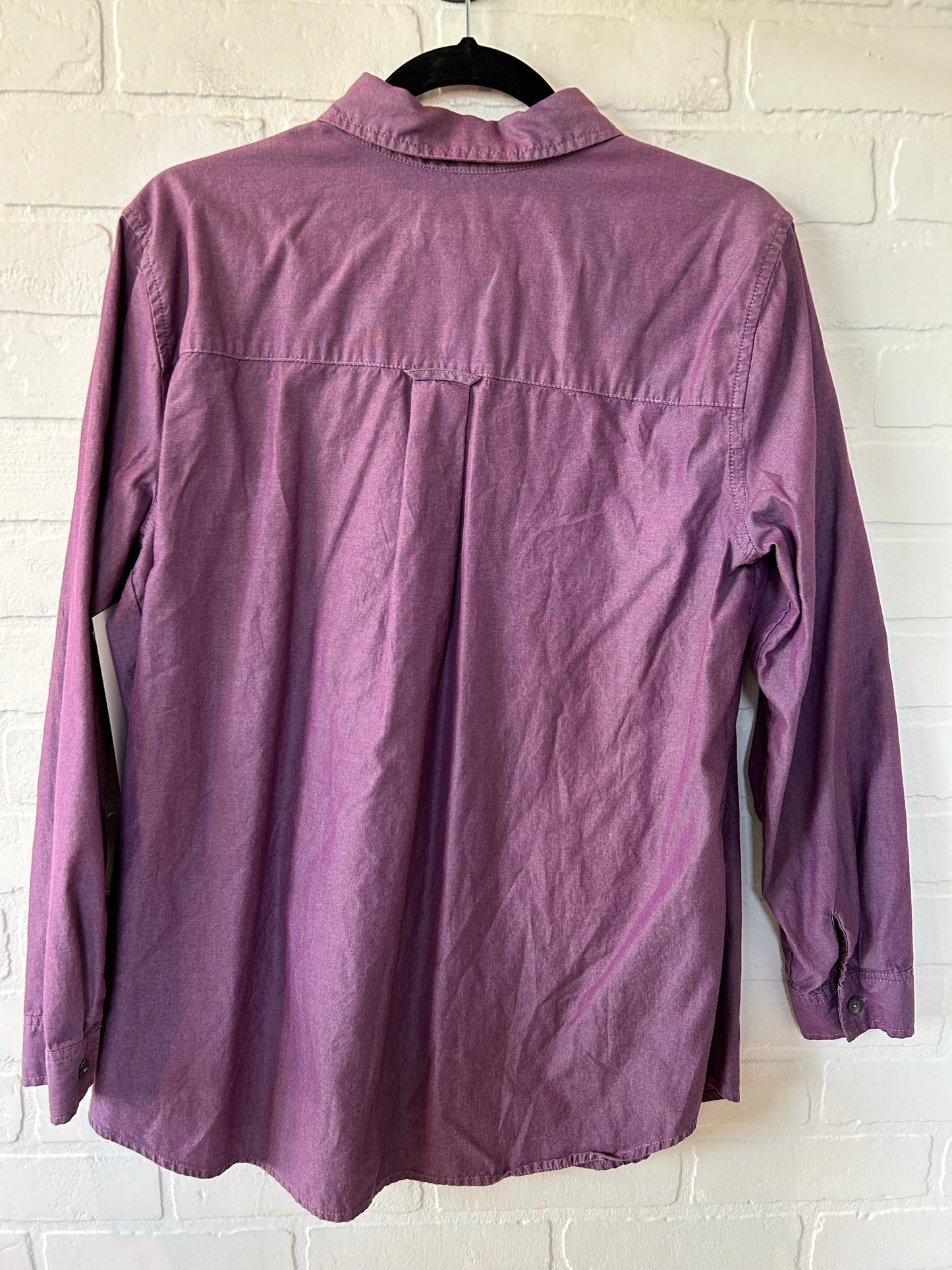 Purple Top Long Sleeve J. Jill, Size M