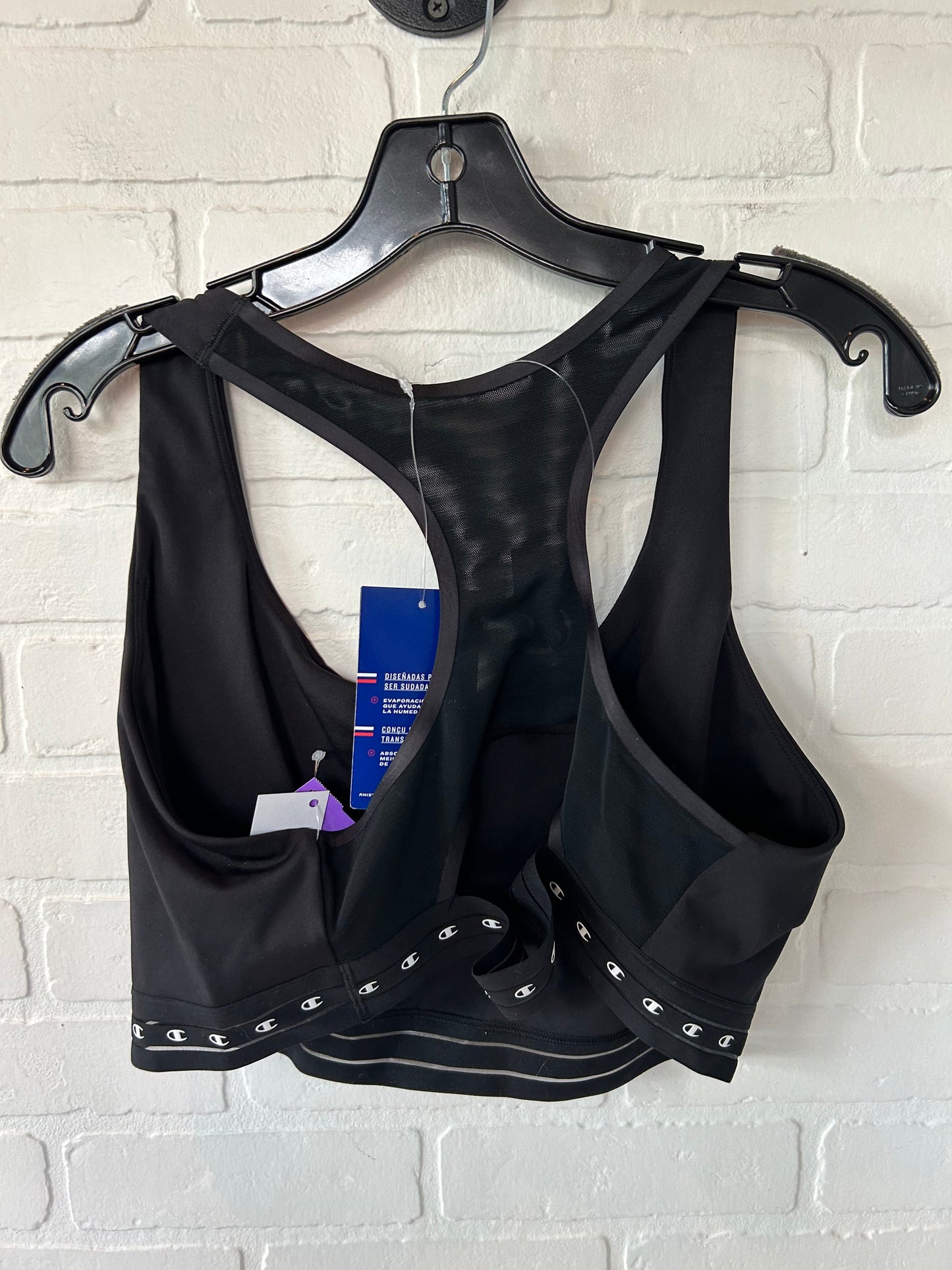 Black Athletic Bra Champion, Size 2x