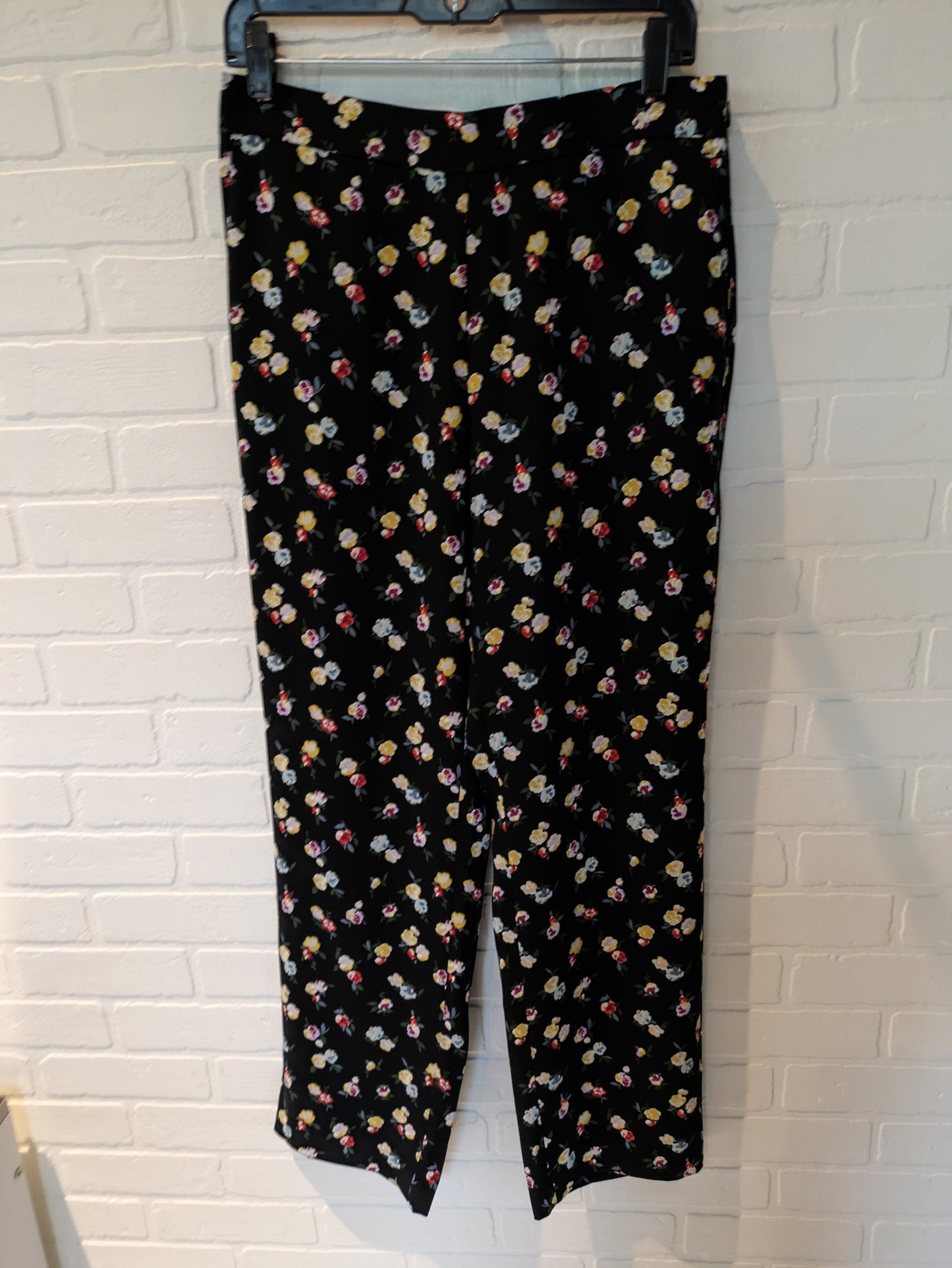 Black & Green Pants Dress Ann Taylor, Size 8