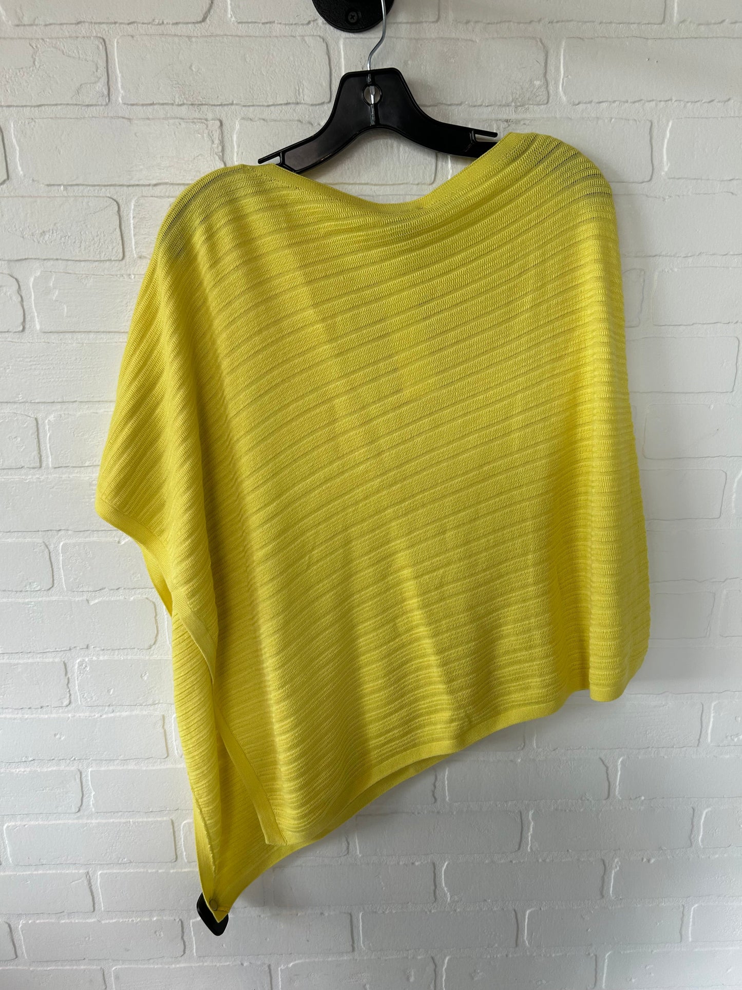 Yellow Poncho Talbots, Size Xs