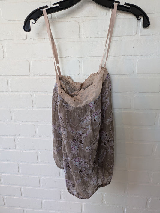 Brown Top Sleeveless Free People, Size M