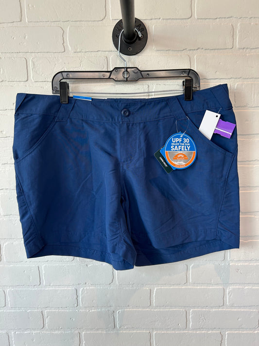 Blue Athletic Shorts Columbia, Size Xl