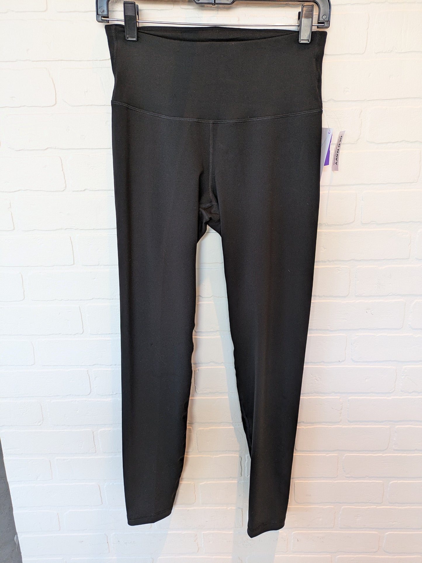 Black Athletic Leggings Old Navy, Size 8