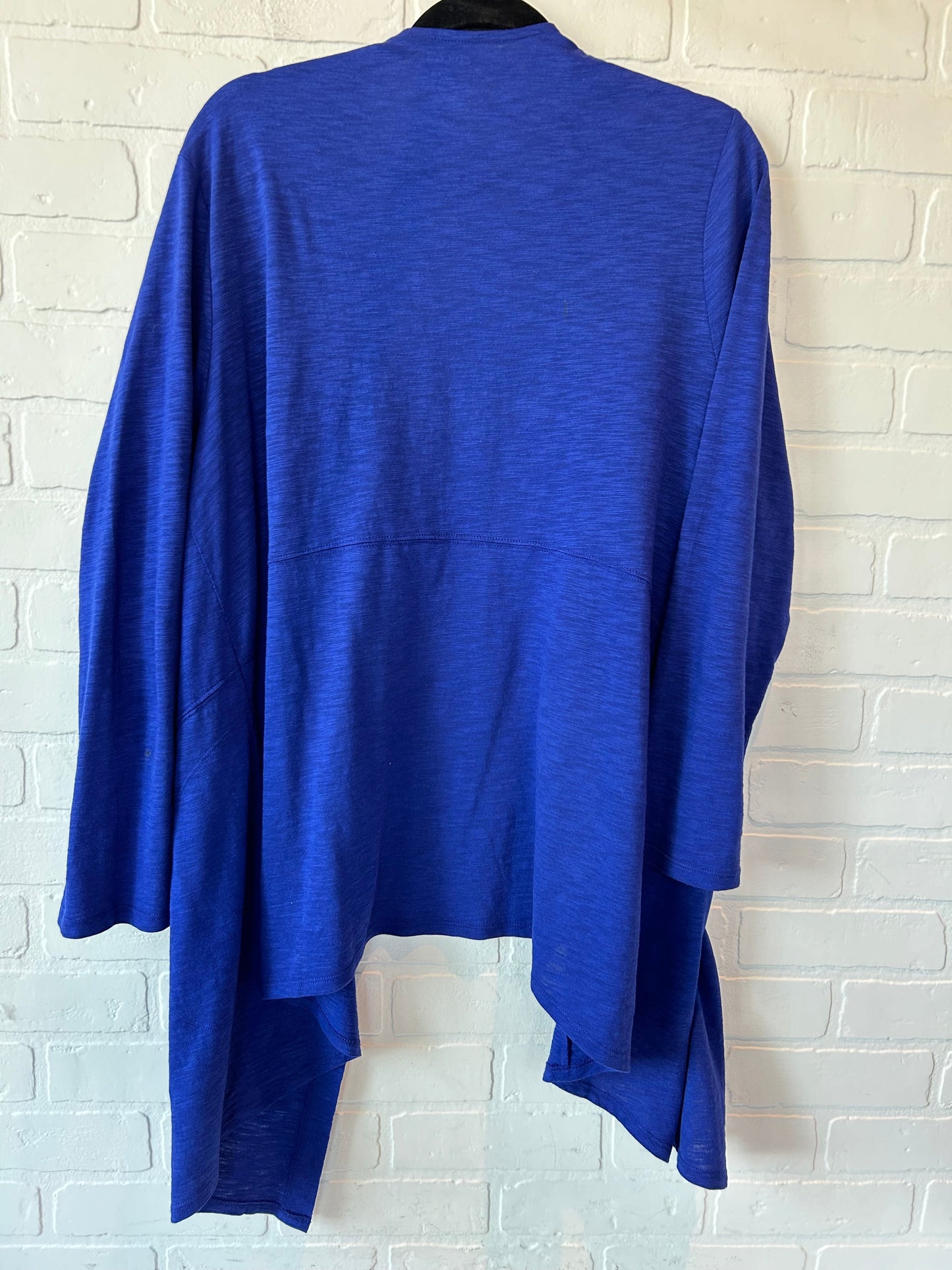 Blue Cardigan Chicos, Size Xl