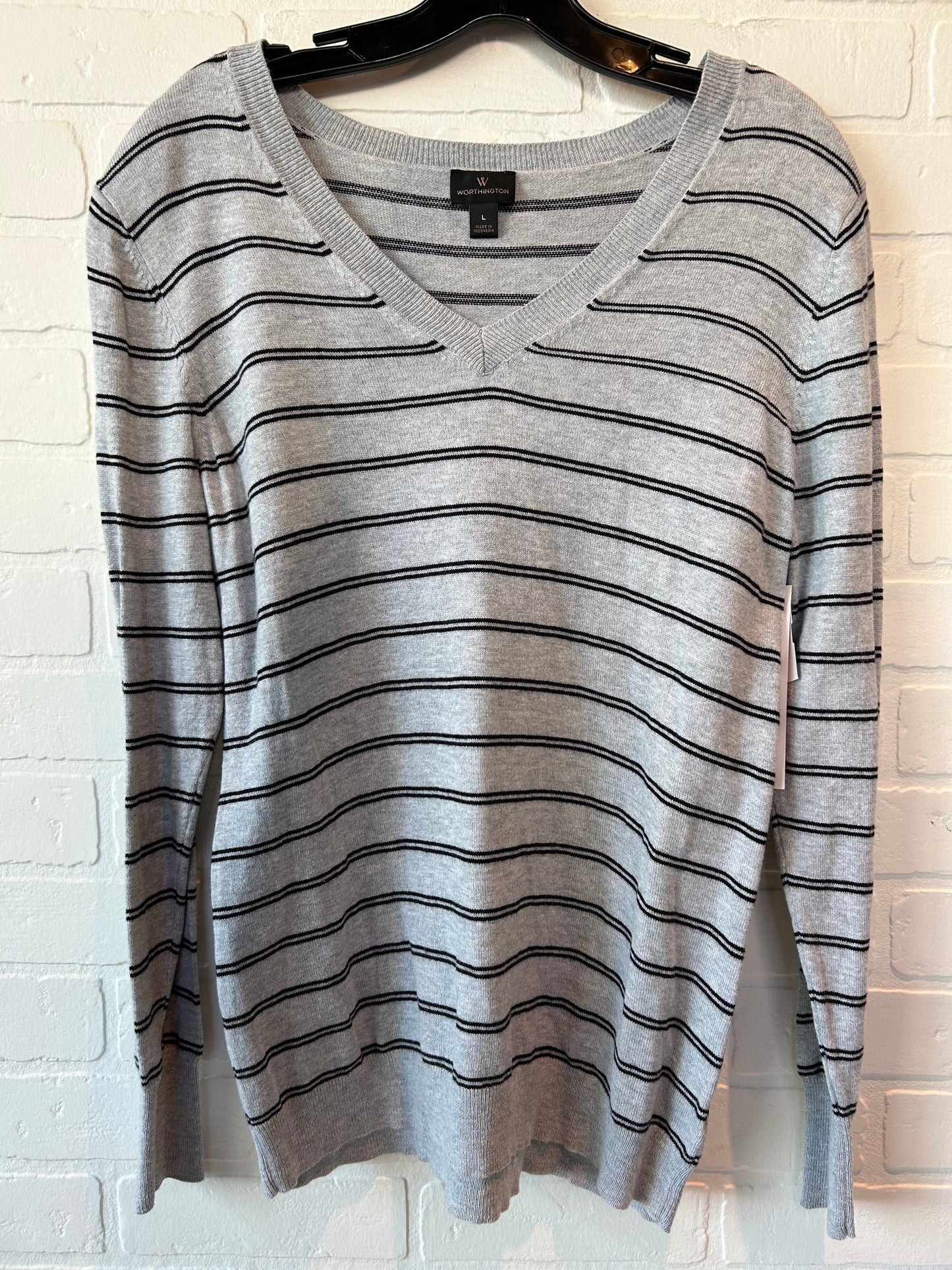 Grey Sweater Worthington, Size L