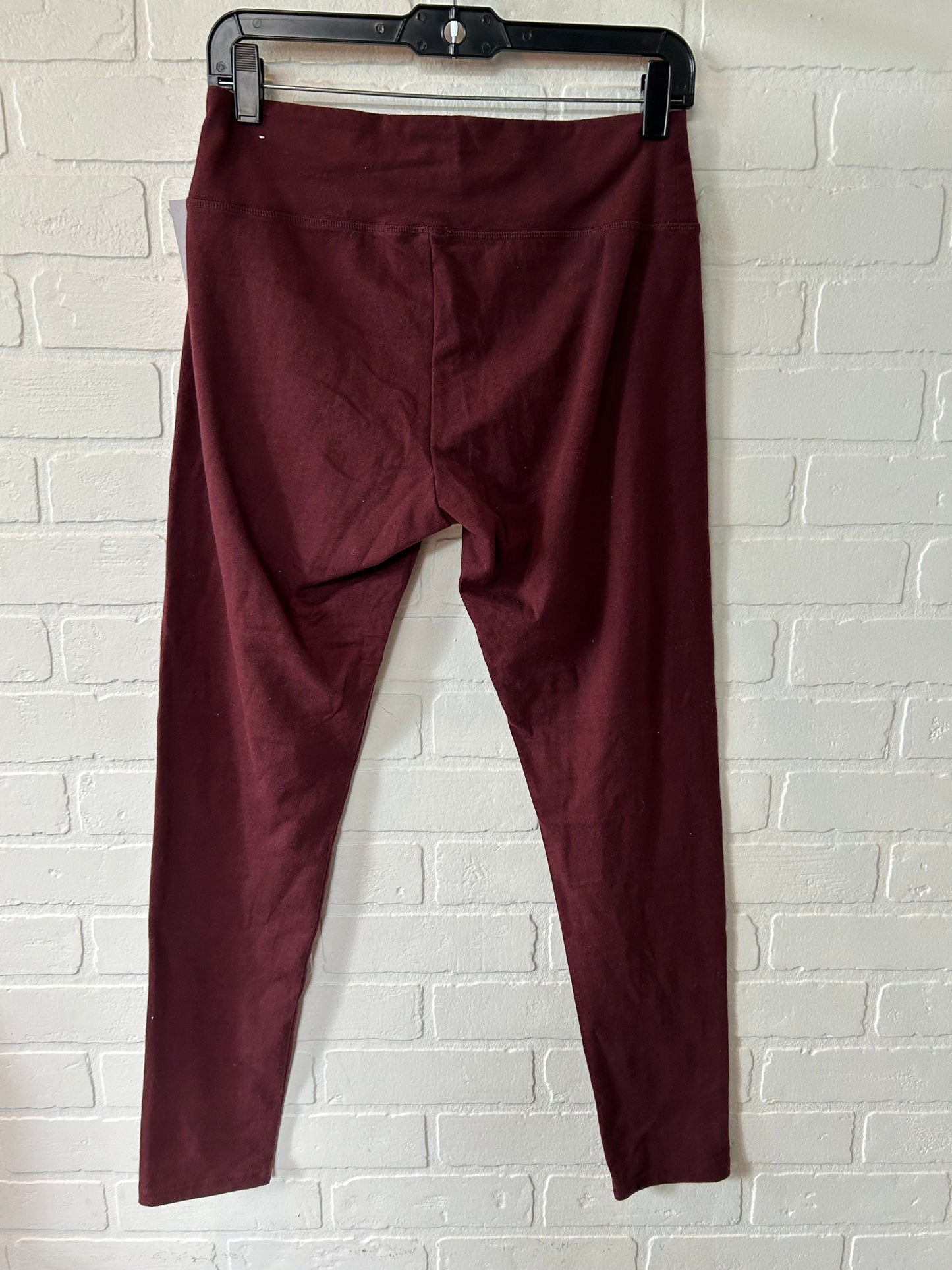 Red Athletic Leggings Aerie, Size 12