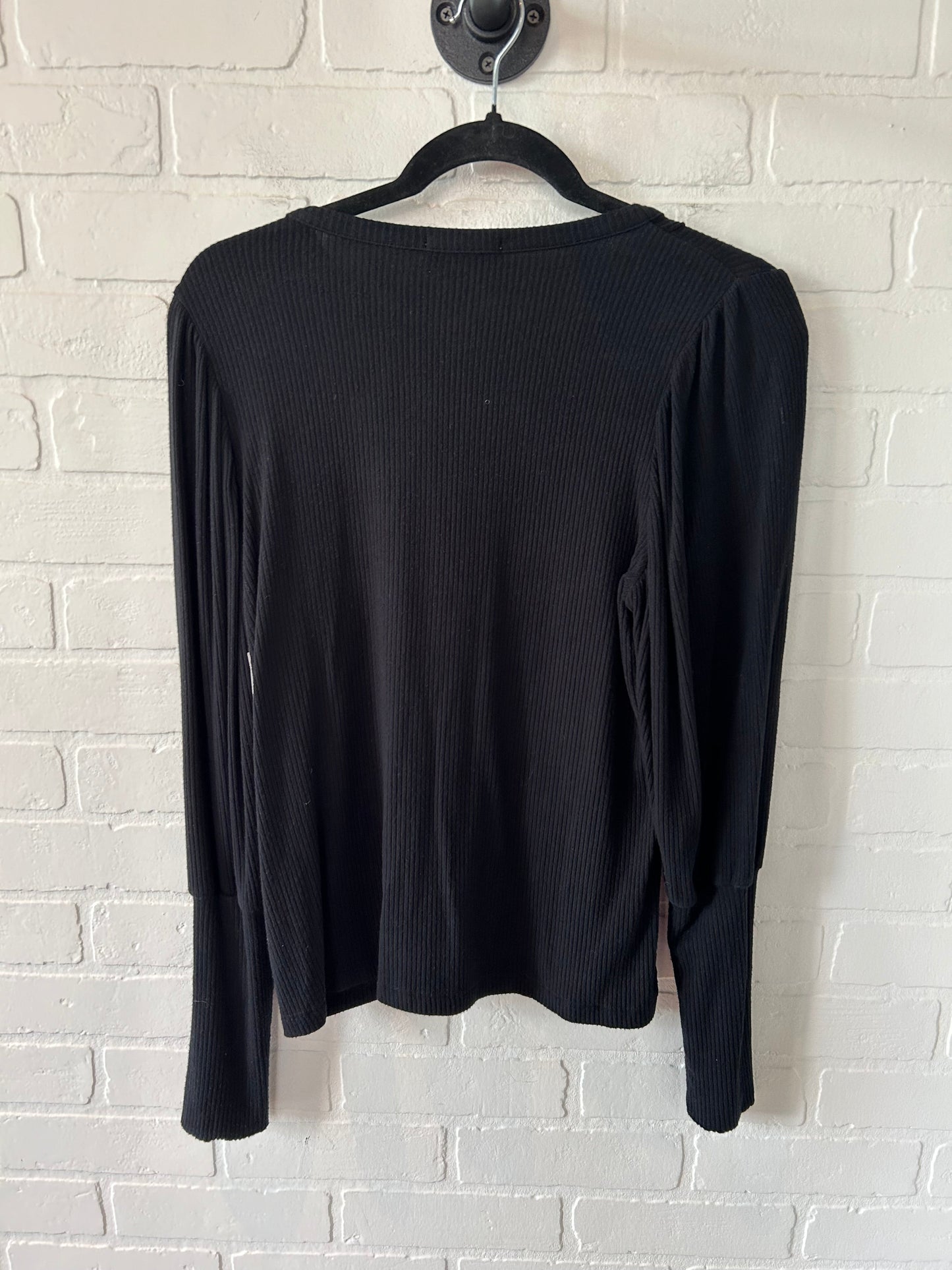 Black Top Long Sleeve Evereve, Size Xs