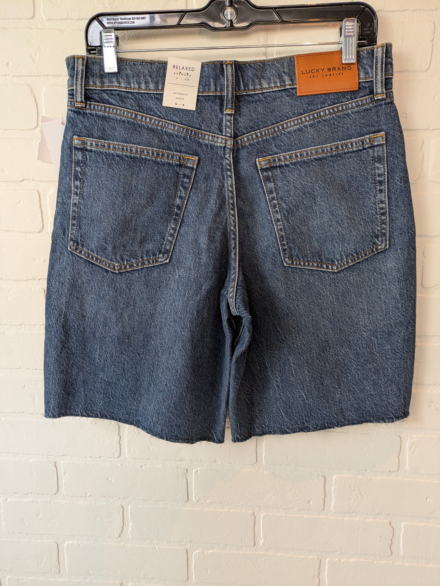 Blue Denim Shorts Lucky Brand, Size 6