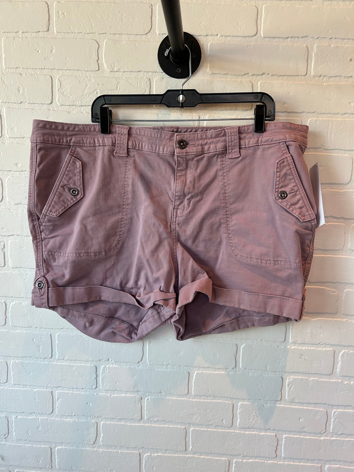 Purple Shorts Torrid, Size 22